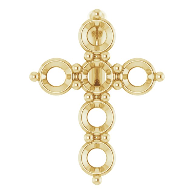 Accented Cross Necklace or Pendant