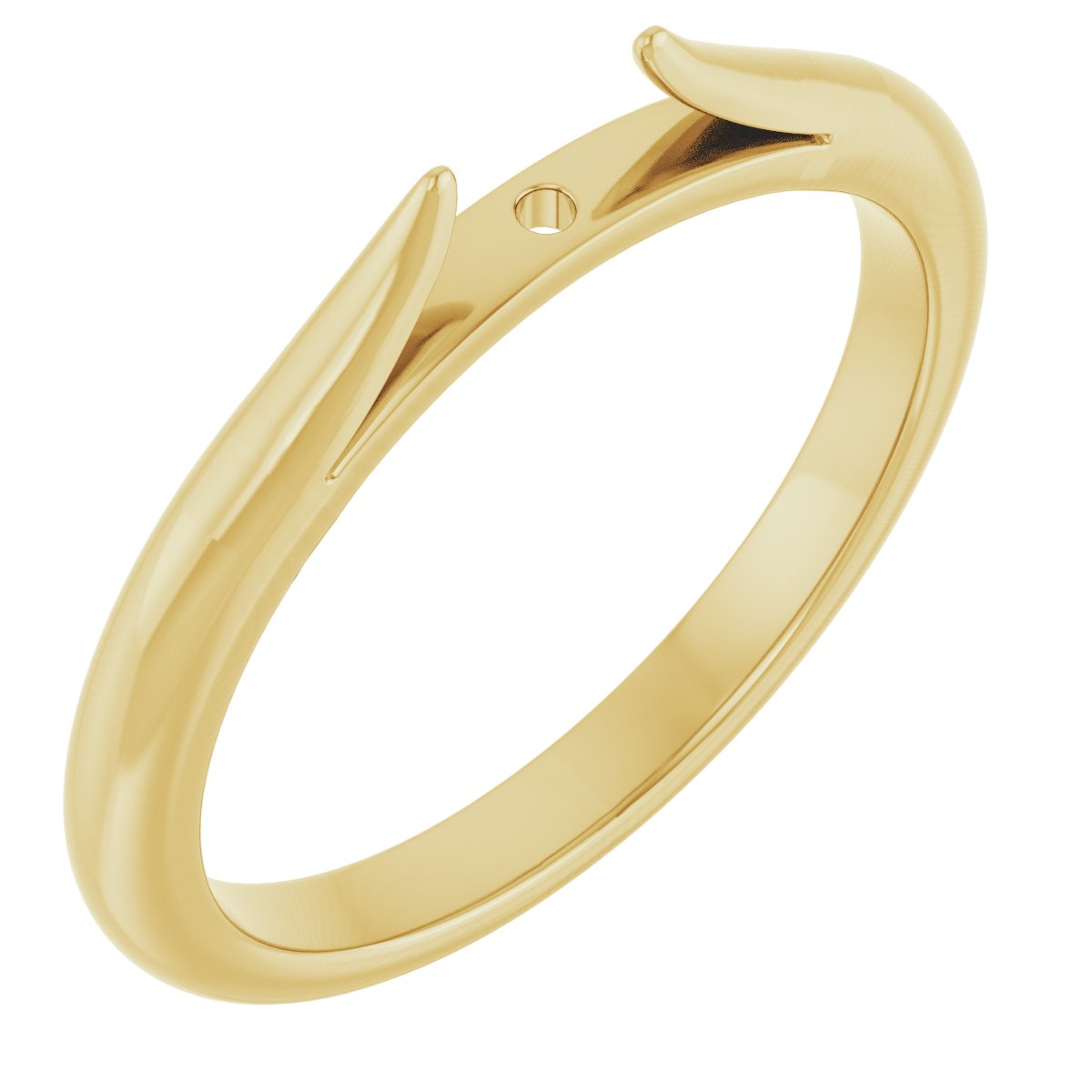 14K Yellow 1/4 CTW Natural Diamond Cathedral Peg Shank | Stuller