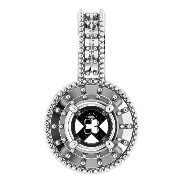 Halo-Style Pendant