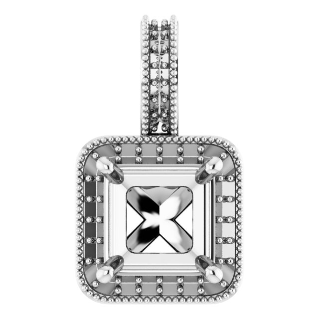 Halo-Style Pendant
