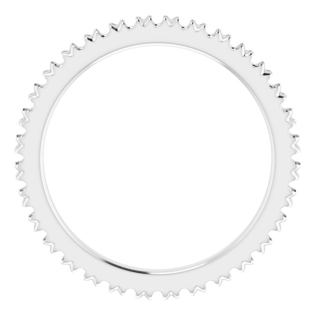 Eternity Band Mounting for 10 x 7 mm Pear Ring view 2