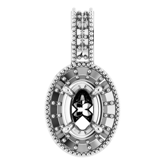 Halo-Style Pendant