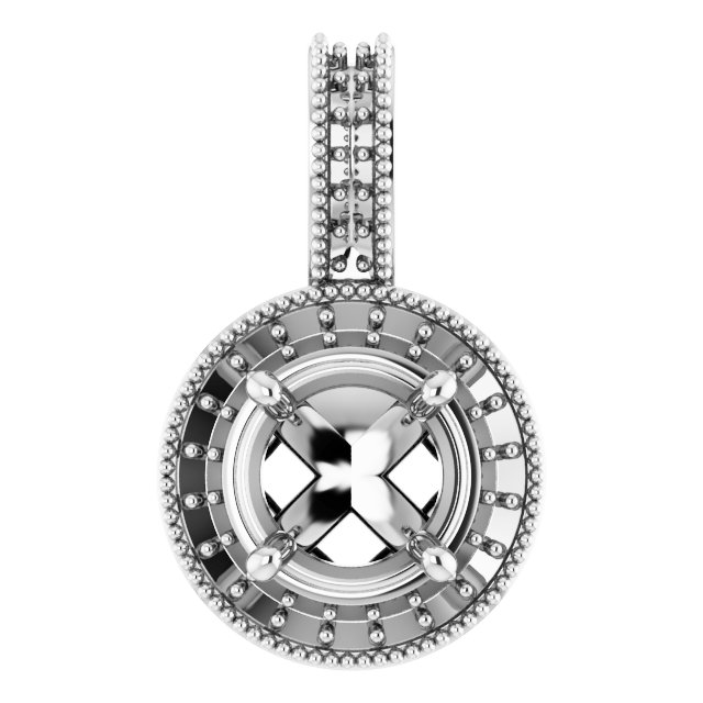 Halo-Style Pendant