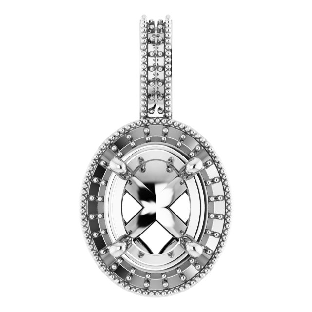 Halo-Style Pendant