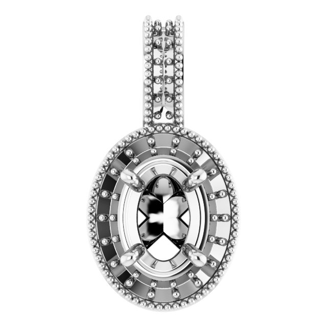 Halo-Style Pendant