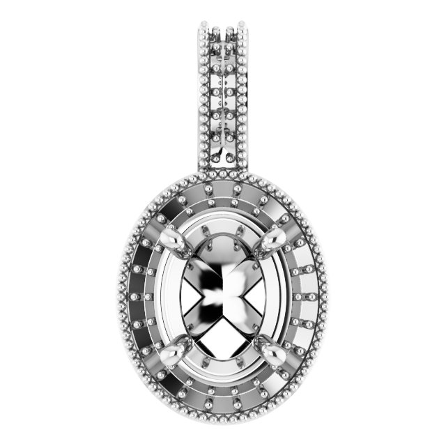 Halo-Style Pendant