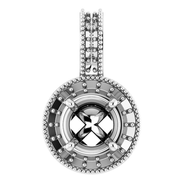 Halo-Style Pendant