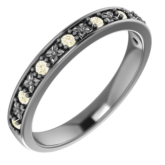 Floral-Inspired Anniversary Band