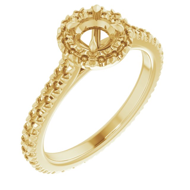 14k Yellow Gold
