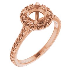 Halo-Style Eternity Engagement Ring
