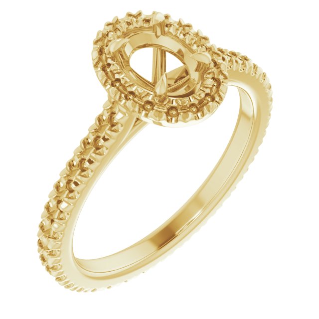 Halo-Style Eternity-Style Engagement Ring