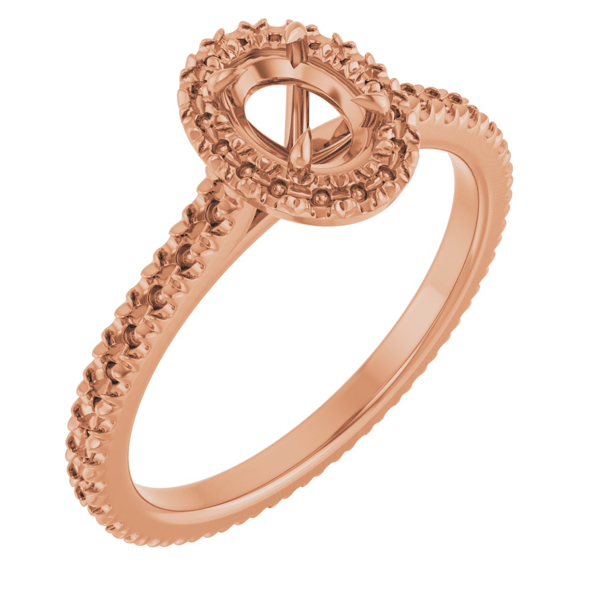 Halo-Style Eternity-Style Engagement Ring