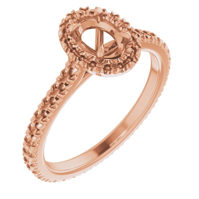Halo-Style Eternity-Style Engagement Ring