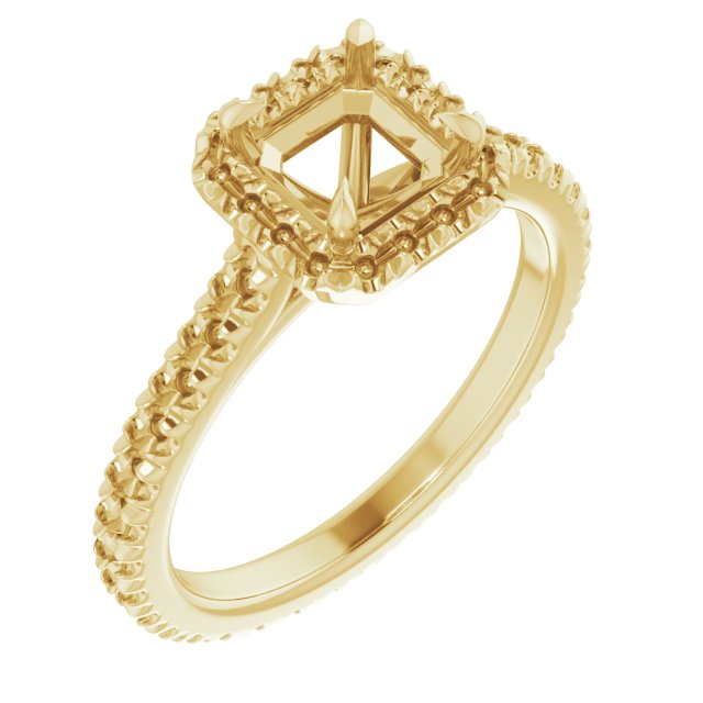 Halo-Style Eternity-Style Engagement Ring