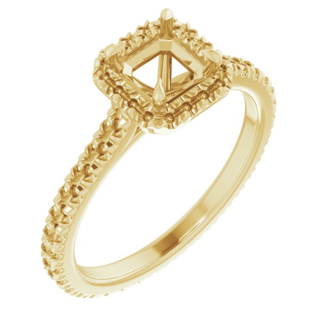Halo-Style Eternity-Style Engagement Ring
