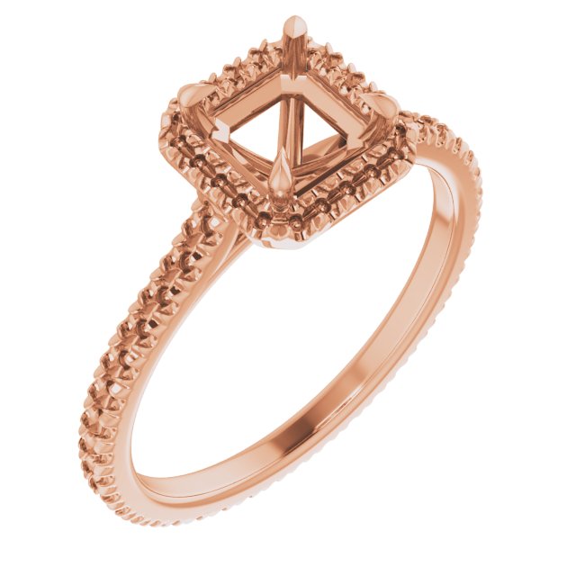 Halo-Style Eternity-Style Engagement Ring