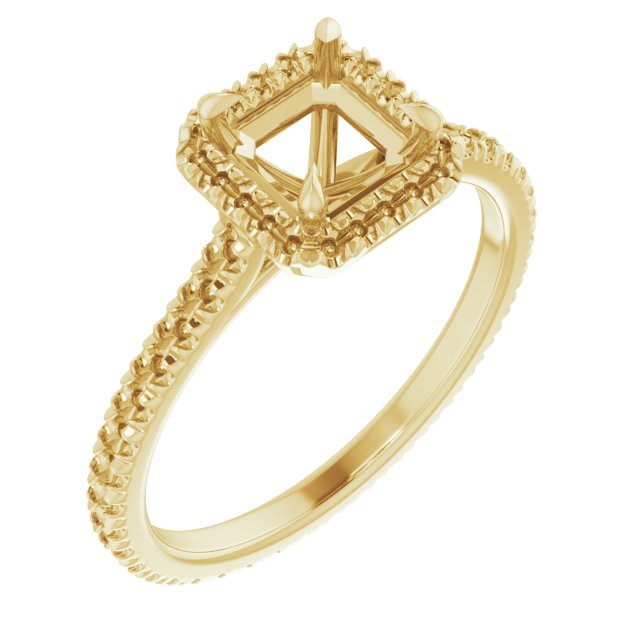 Halo-Style Eternity-Style Engagement Ring