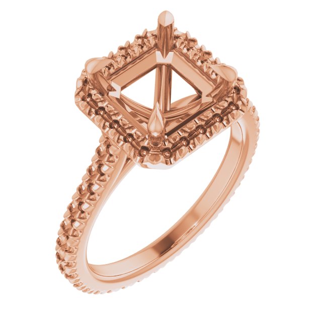 Halo-Style Eternity-Style Engagement Ring