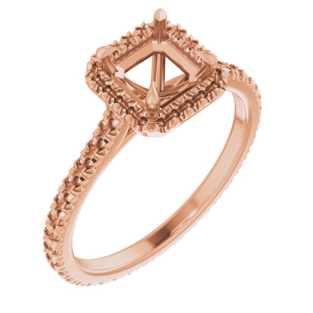 Halo-Style Eternity-Style Engagement Ring