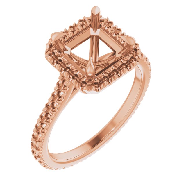 Halo-Style Eternity-Style Engagement Ring