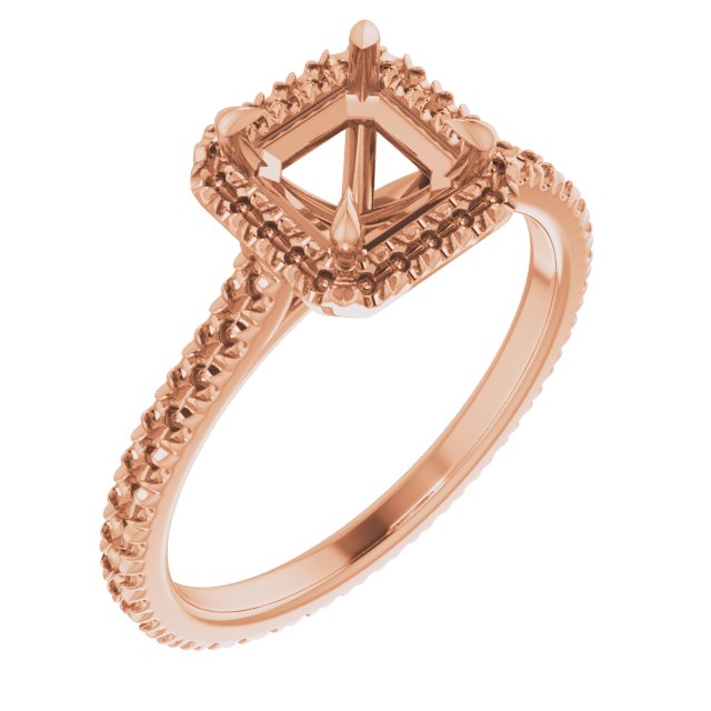 Halo-Style Eternity-Style Engagement Ring