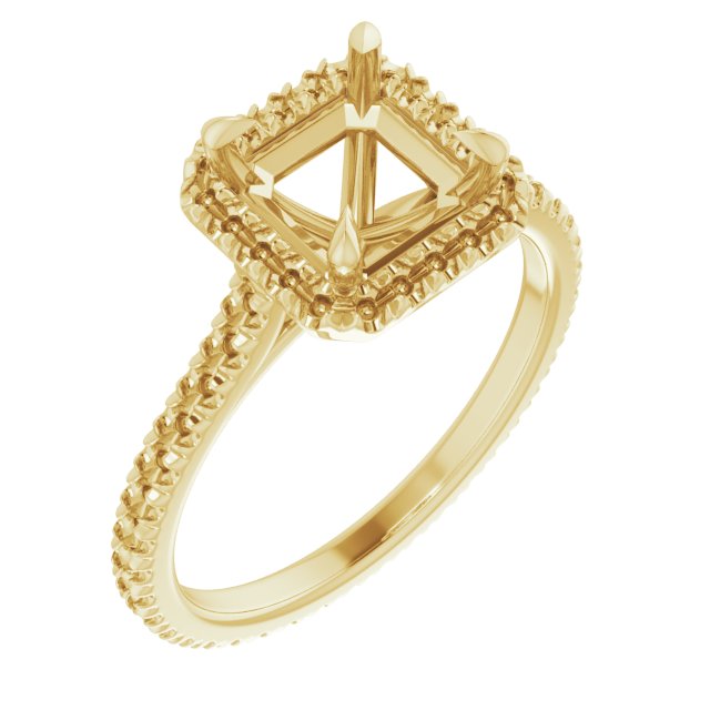 Halo-Style Eternity-Style Engagement Ring