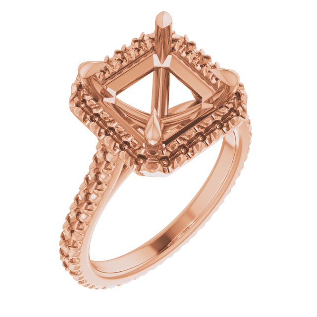 Halo-Style Eternity-Style Engagement Ring