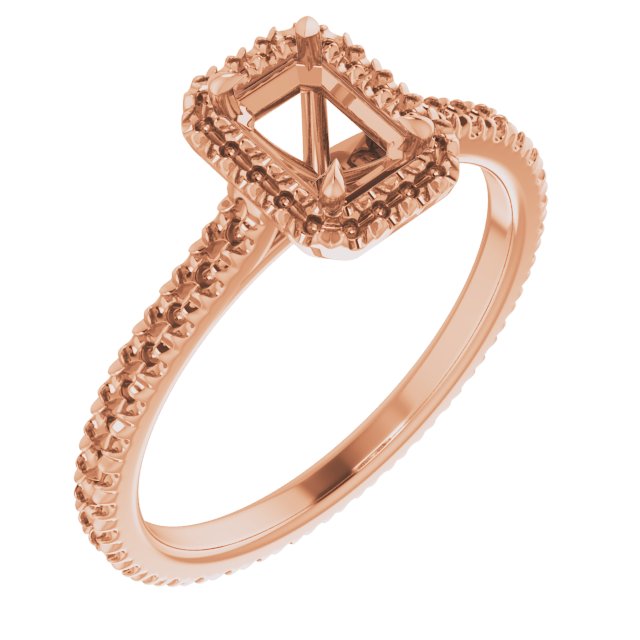 Halo-Style Eternity-Style Engagement Ring