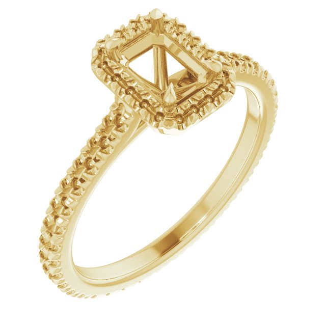 Halo-Style Eternity-Style Engagement Ring