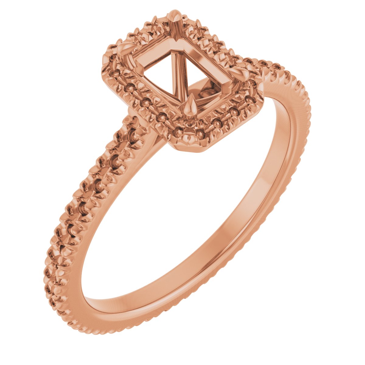 Halo-Style Eternity-Style Engagement Ring