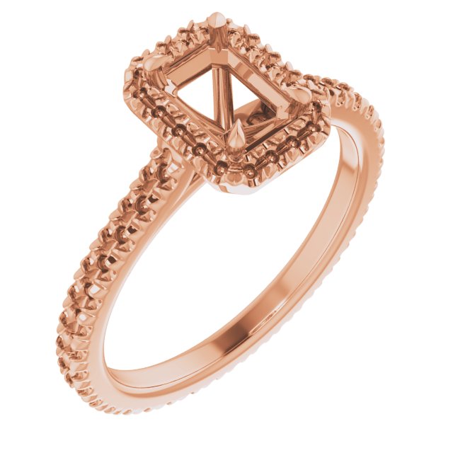 Halo-Style Eternity-Style Engagement Ring