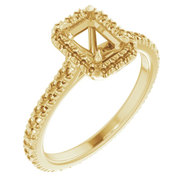 Halo-Style Eternity-Style Engagement Ring