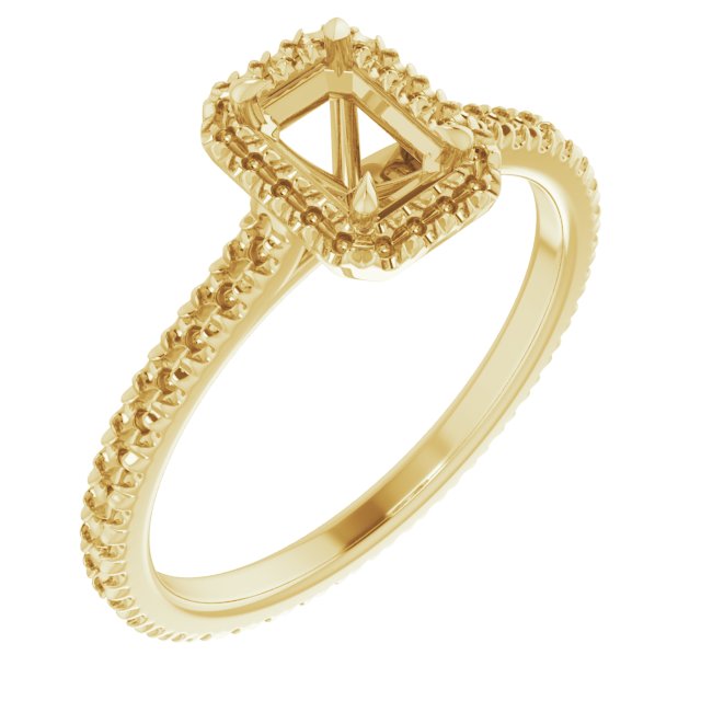 Halo-Style Eternity-Style Engagement Ring