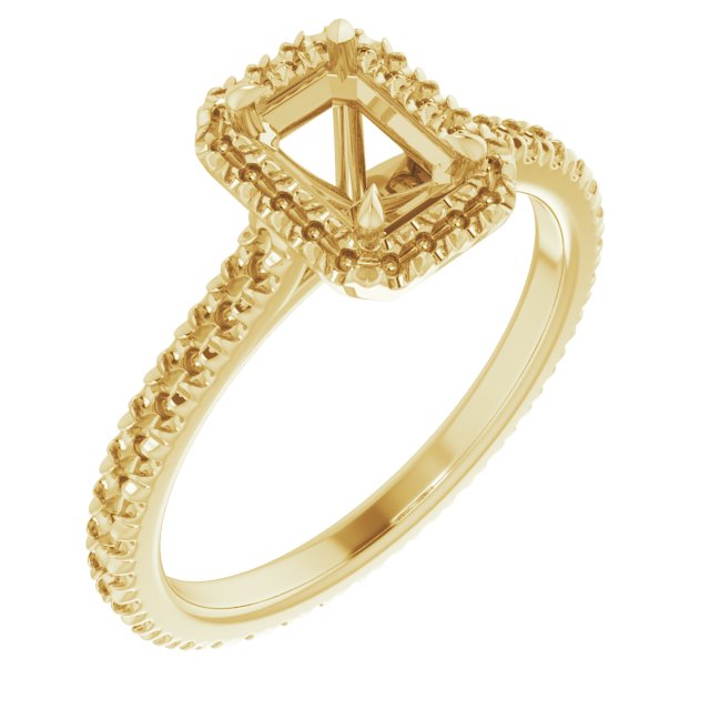 Halo-Style Eternity-Style Engagement Ring