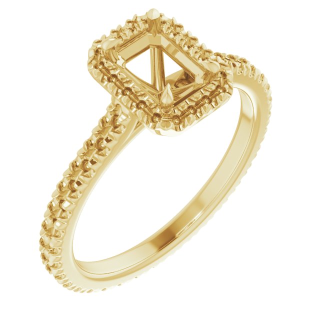 Halo-Style Eternity-Style Engagement Ring