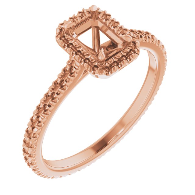 Halo-Style Eternity-Style Engagement Ring