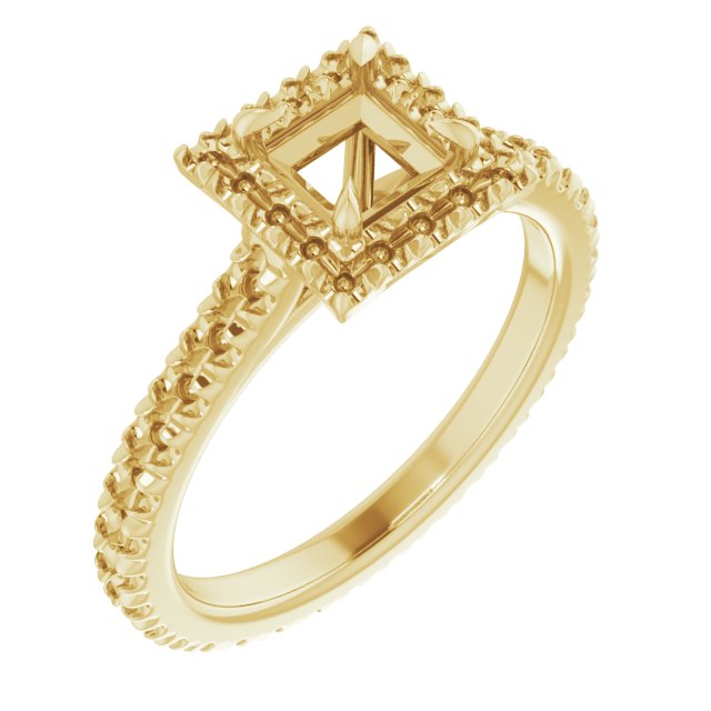 14k Yellow Gold