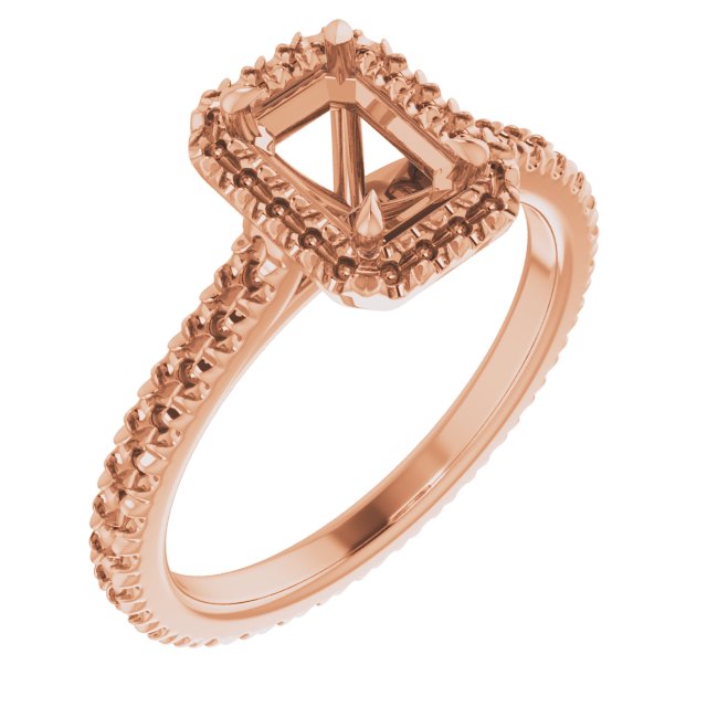 Halo-Style Eternity-Style Engagement Ring