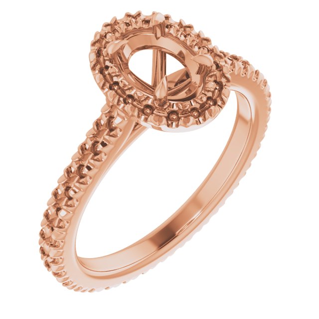 Halo-Style Eternity-Style Engagement Ring