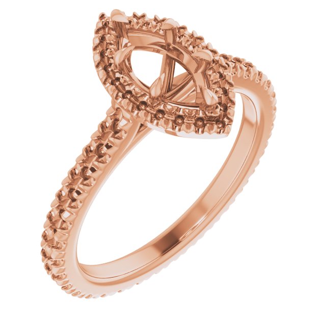 Halo-Style Eternity-Style Engagement Ring