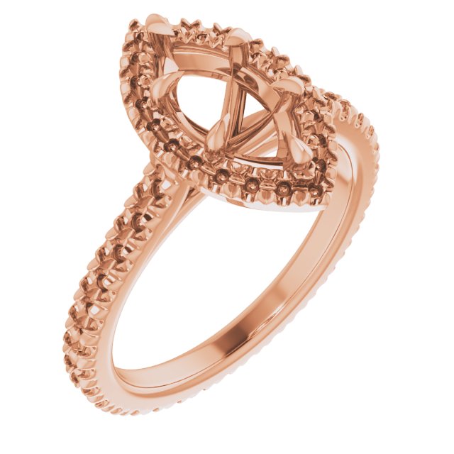 Halo-Style Eternity-Style Engagement Ring