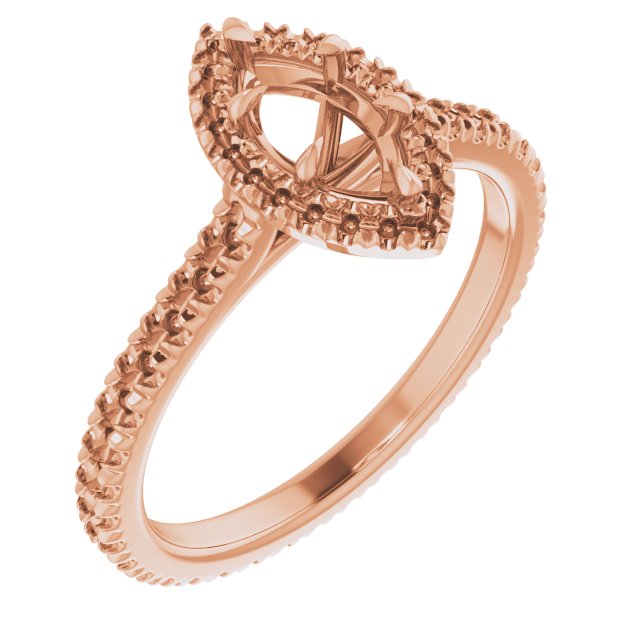Halo-Style Eternity-Style Engagement Ring