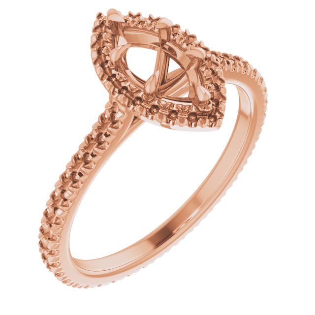Halo-Style Eternity-Style Engagement Ring