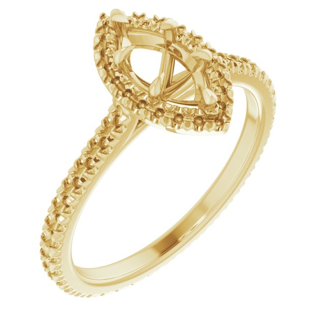Halo-Style Eternity-Style Engagement Ring