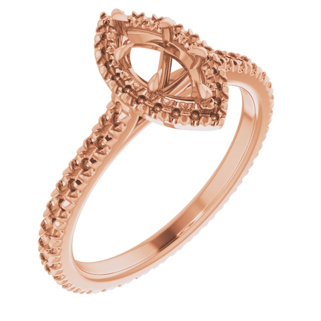 Halo-Style Eternity-Style Engagement Ring