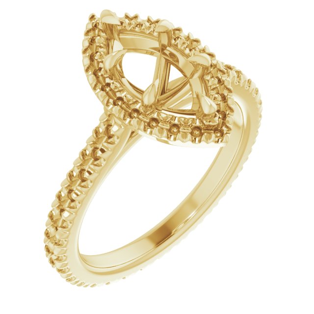 Halo-Style Eternity-Style Engagement Ring