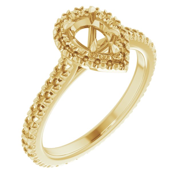 Halo-Style Eternity-Style Engagement Ring