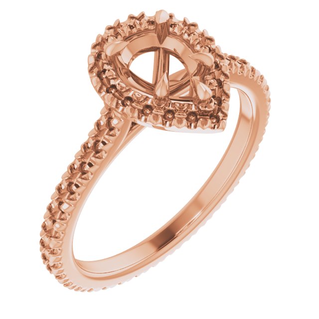 Halo-Style Eternity-Style Engagement Ring