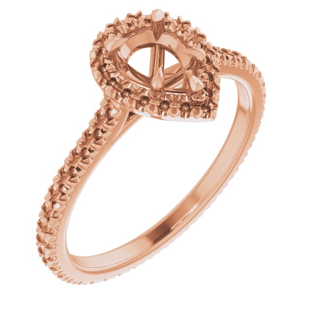Halo-Style Eternity-Style Engagement Ring