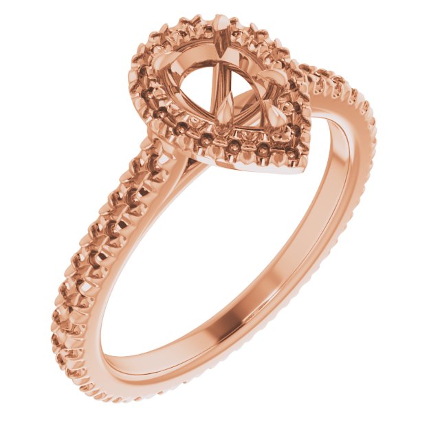 Halo-Style Eternity-Style Engagement Ring